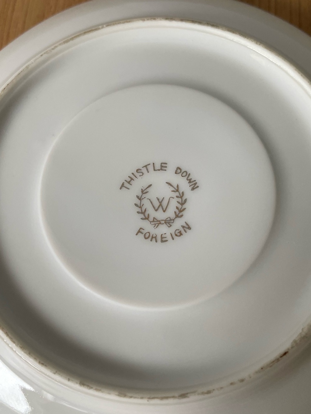 Vintage MCM Thistledown Foreign Seahorse Porcelain Espresso Cup & Saucer 50s 60s - Picture 8 of 16